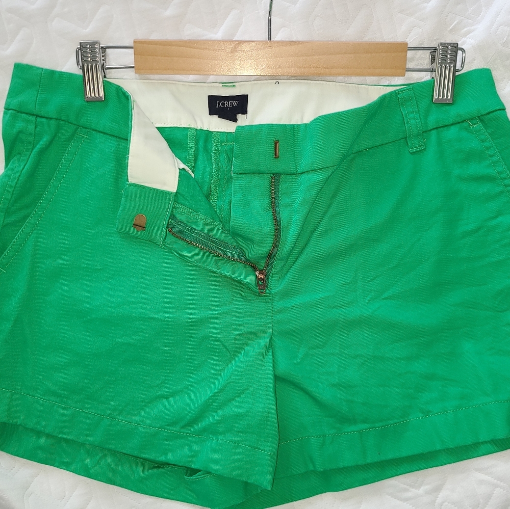 Green shorts